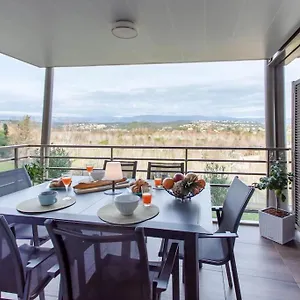 A7- 2 Bdr Sea & Mountain View - Ac, Parking, Pool & Terrace Appartement